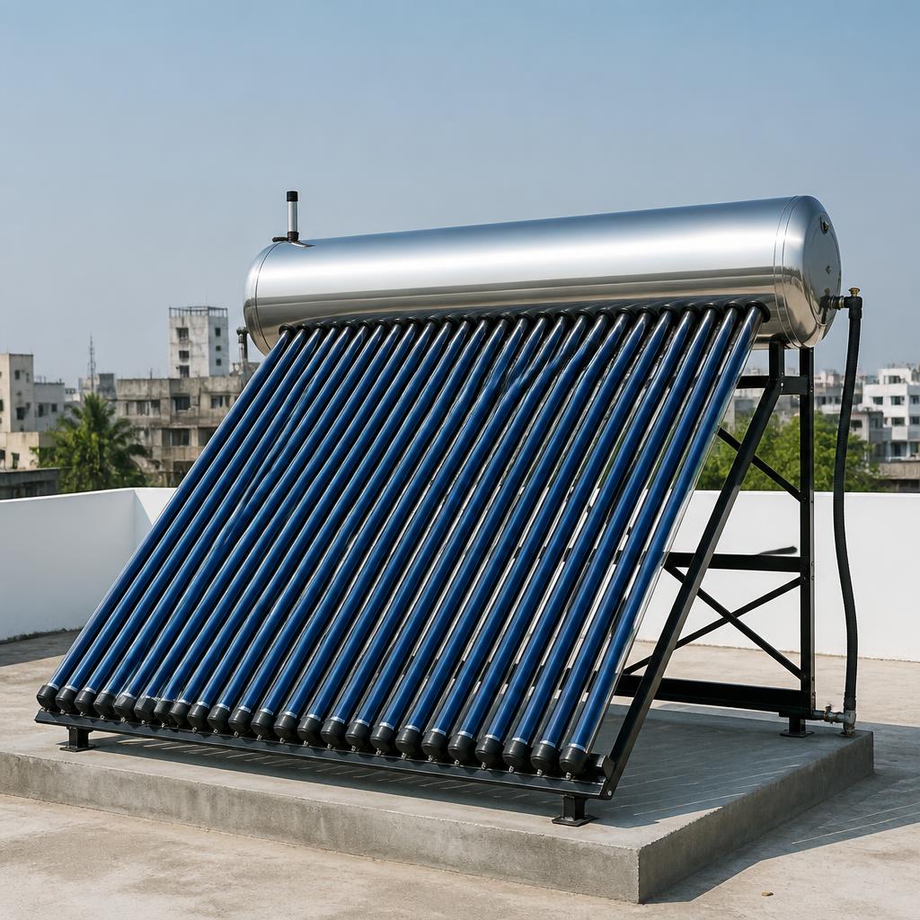 Glass Lined Solar Water Heater